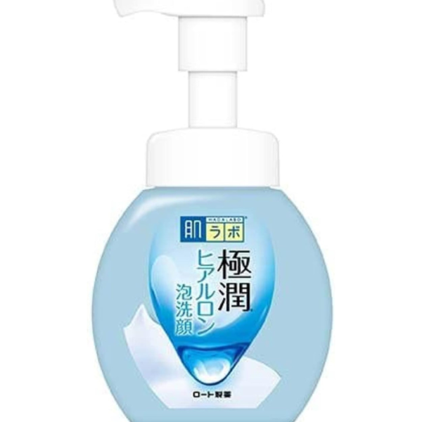 Rohto Hada Labo Gokujyun Hyaluronic Foaming Wash Facial Cleanser 160ml