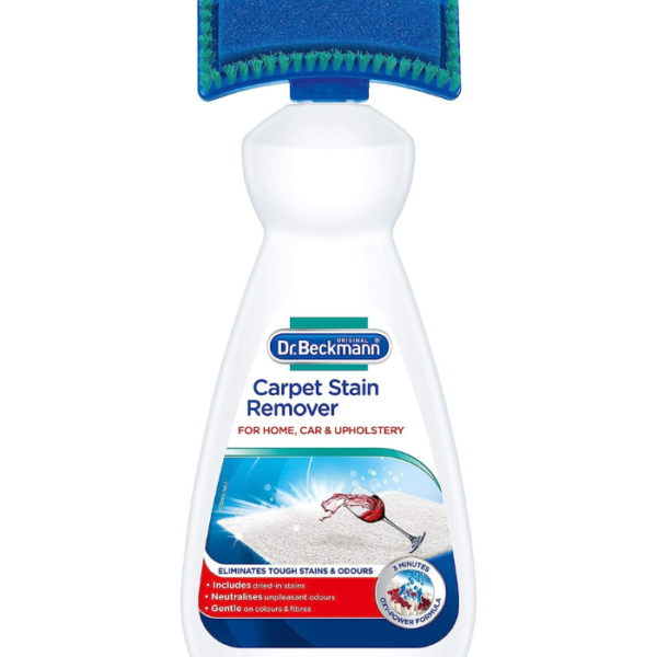 Dr. Beckmann Carpet Stain Remover | Removes even stubborn stains and odours | includes applicator brush | 650 ml