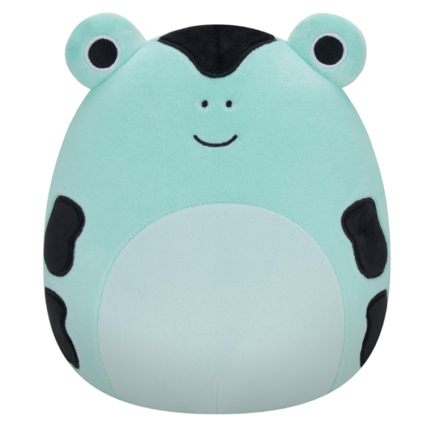 Squishmallows SQCR04088 Dear-Poison Dart Frog 7.5" Add Squad, Ultrasoft Stuffed Animal Toy