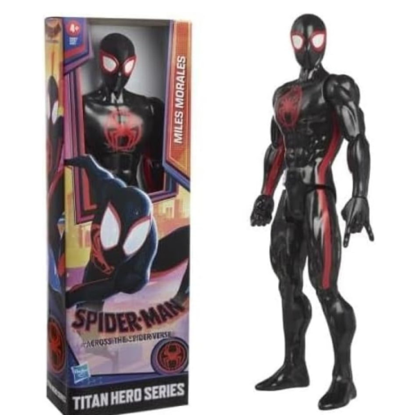 Marvel Spider-Man Miles Morales Toy, 12-Inch-Scale Spider-Man: Across the Spider-Verse Figure